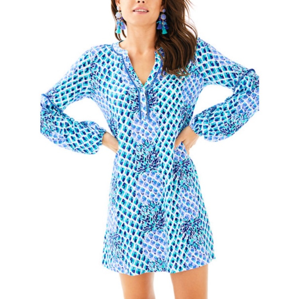 NWT Lilly Pulitzer Joy Dress XS Resort White